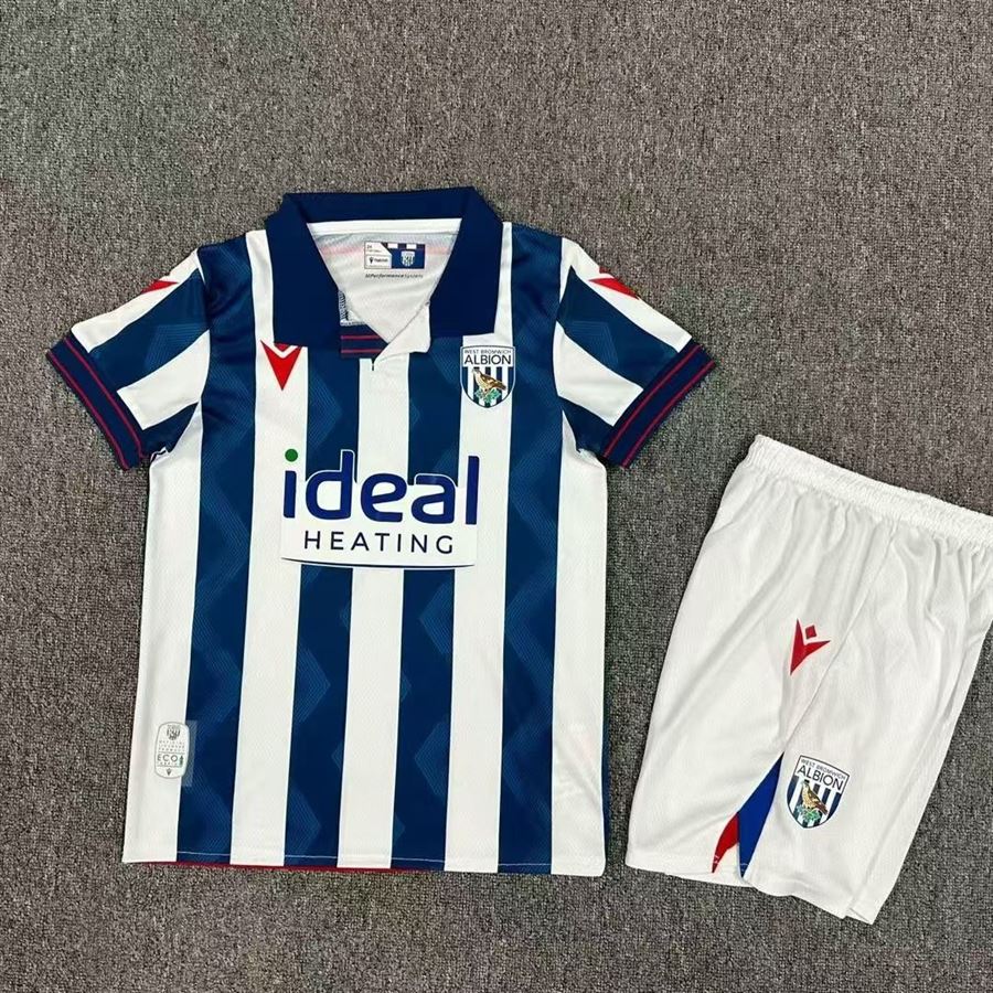 Kids West Bromwich Albion 24/25 Home Jersey 1:1 Thai quality