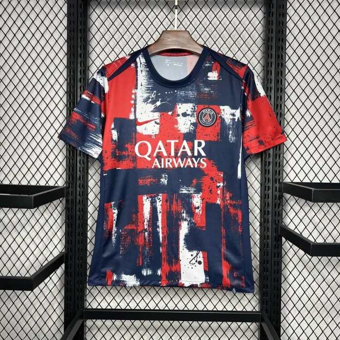 24/25 Psg Paris Saint-Germain Pre Match Shirt 1:1 Thai Quality