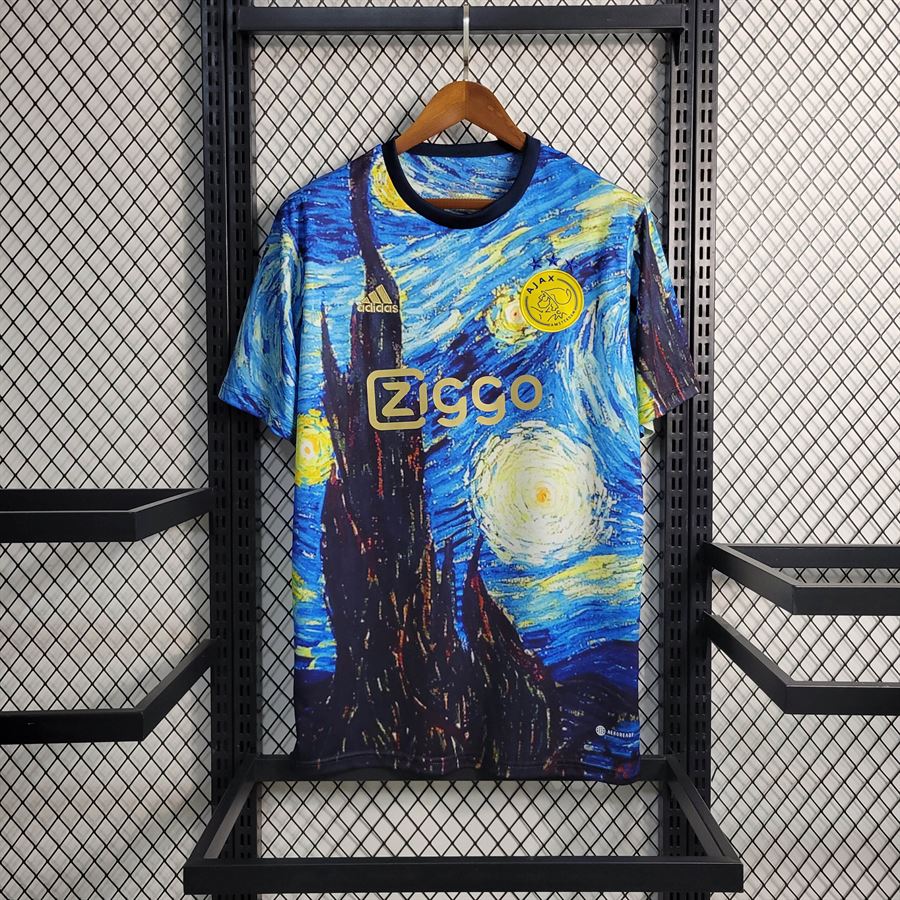 23/24 Ajax Concept Version Blue Football Shirt 1:1 Thai Quality