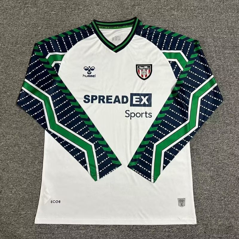 24/25 Sunderland Away Long Sleeve Jersey 1:1 Thai Quality